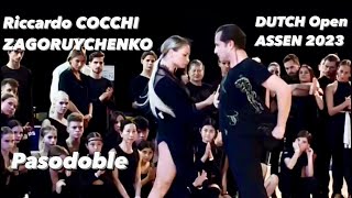 Riccardo Cocchi  Yulia Zagoruychenko  Pasodoble  Dutch Open Assen 2023  Camp [upl. by Nylicaj]