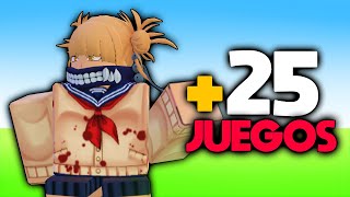 RECOMENDANDO MÁS DE 25 JUEGOS INCREIBLES DE ROBLOX QUE PUEDES JUGAR JUNTO A TUS AMIGOS 😮 [upl. by Mcmurry]