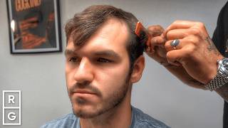 quotMy Dad Went BALD at 23quot Haircut to Hide RECEDING Hairline  Talking Hair Loss S2 EP2 [upl. by Ihsoyim]