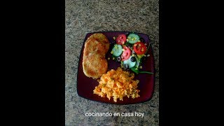 Tortitas De Papa Con Atun Y Una Rica Salsita [upl. by Novaat]