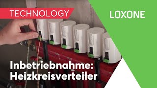 Heizkreisverteiler Inbetriebnahme in Rekordzeit  Loxone Tree Technology  2016 HD [upl. by Eudora]