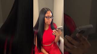 flat band straight hair reviews berrysfashionhair wigs atlhair [upl. by Margaretha195]