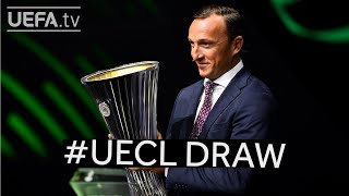 The UECL Group Stage draw [upl. by Nnyliram112]