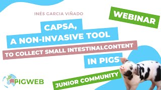 PIGWEB Junior Community Webinar CapSa a noninvasive tool [upl. by Witt91]