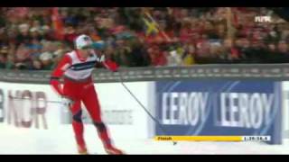 Petter Northug  Sidelengs i mål  VM Oslo 2011 [upl. by Danika]