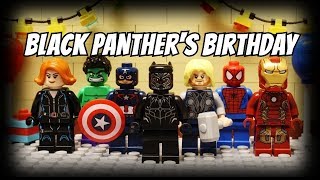 Lego Avengers  Black Panthers Birthday [upl. by Im]