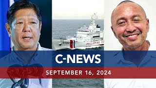 UNTV CNEWS  September 16 2024 [upl. by Eetsim]