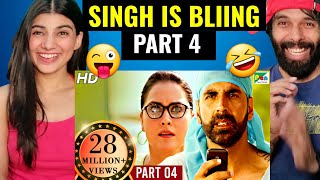 Singh Is Bliing 2015 Part 4  Akshay Kumar Amy Jackson Lara Dutta  Hindi Movie Reaction video [upl. by Omik]