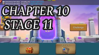 Lords Mobile Vergeway Chapter 10 Stage 11  ● Chapter 10 ● Stage11 4K 60fps [upl. by Yaluz69]