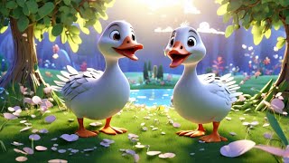 The Cute Gooses  Nursery Rhymes amp Kids Songs  Baby Songs [upl. by Ayna]