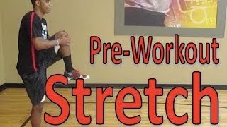 PreWorkout Stretch  PreGame Stretch  Dynamic Stretching Routine  Pro Training [upl. by Trueman]