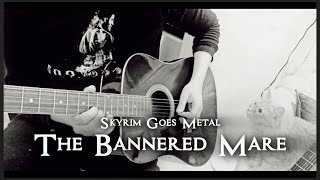 The Bannered Mare  Guitar Music Video Skyrim Goes Metal by Jeremy Soule [upl. by Aihtnic453]