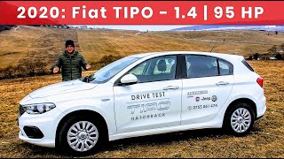 Korrekt Fiat TIPO Hatchback  14  95 CP  127 Nm  új autó teszt és bemutató [upl. by Prudie315]