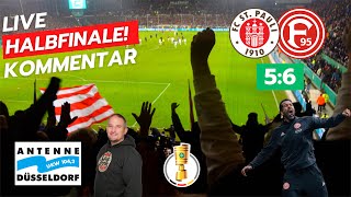 DRAMA FC StPauli  Fortuna Düsseldorf  56 Alle Tore amp Highlights DFB Pokal 30012024 [upl. by Inafets]