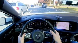 2020 Volkswagen Jetta GLI Autobahn 7speed auto POV Drive  Review [upl. by Atinyl]