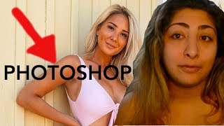 INFLUENCERS PHOTOSHOPAR SINA BILDER  SLUTA Bianca Ingrosso Antonija Mandir Alexandra Nilsson [upl. by Lleznov]