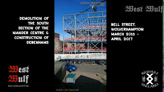 Debenhams Wolverhampton Construction TimeLapse [upl. by Ssidnak]