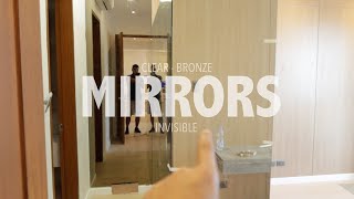 Interior Design GOLD amp BRONZE MIRRORS  Fortune Hill Condominium  San Juan [upl. by Iadrahs698]