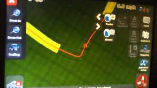 Trimble FM 750 Headland Field Pattern [upl. by Nawak]