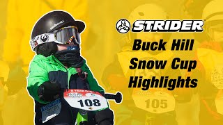 2019 Strider Snow Cup Highlights  Strider Cup Racing [upl. by Bayly]