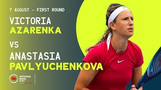 AZARENKA VS PALYUCHENKOVA  NATIONAL BANK OPEN  TORONTO  ROUND 1 [upl. by Atillertse]