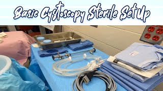 Basic Cystoscopy Sterile Set Up A Surgical Technologists Guide [upl. by Eelyr]