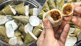 Rice Dumplings Traditional Goan Holle Recipe  Rice Coconut jaggery Dumplings [upl. by Quackenbush320]