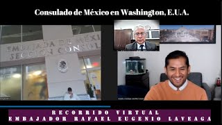 Recorrido virtual del consulado en Washington DC [upl. by Sopher]