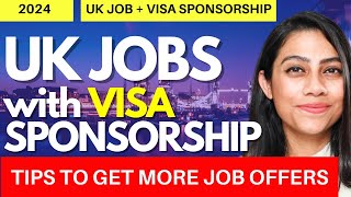 NEW UK Jobs with Visa Sponsorship 2024 🇬🇧  UK Companies offering Visa Sponsorship [upl. by Airad349]