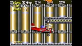 Sonic the Hedgehog 2 Tails  Part 9  Sky Chase and Wing Fortress Zone [upl. by Auqkinahs]