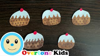 Five Currant Buns  Overtone Kids Nursery Rhyme and Baby Song [upl. by Manas819]