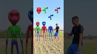 green purple red amp blue siren vs Me correct head matching new game  magical video  viralvfx [upl. by Kurtis537]