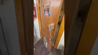 Custom handle for the shop door woodworking thorshammer [upl. by Nosemyaj]