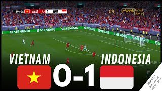 AsiaCup2023 TIMNAS INDONESIA 10 VIETNAM • RINGKASAN • Simulasi dan Rekreasi Video Game [upl. by Calli]