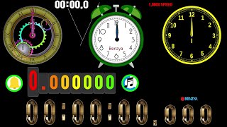 086400 seconds timer in 1000x 24 hours countup timer alarm🔔2160p [upl. by Ivonne]