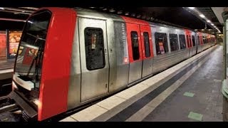 Hamburg  U Bahn U4 Hafencity  Überseequartier HD1080p [upl. by Amaj]