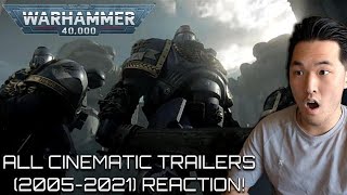 Warhammer 40K All Cinematic Trailers 20052021  BLIND REACTION  FIRST TIME REACTION [upl. by Kessia885]