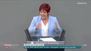 Bundestagsdebatte zum Hartz IVSatz am 070619 [upl. by Notelrac]