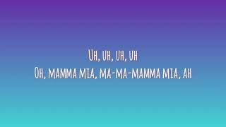 Maneskin MAMMAMIA lyrics [upl. by Doownyl]