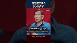 SENATOR O MAYOR Duterte PHVote election [upl. by Nagek]