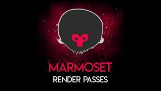 Marmoset Render Passes Tutorial [upl. by Nyliac]