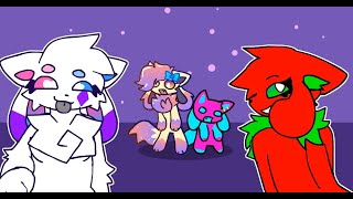 yo bunny  swerve and a dip animation meme ❤️💚💗💙 [upl. by Arihaj]