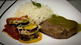 Lagarto ao molho curry e Ratatouille [upl. by Jorie]