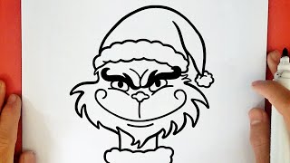 COMMENT DESSINER LE GRINCH DE NOËL [upl. by Nyrak]