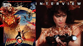 Flash Gordon Interview Melody Anderson on the 80s classic  Gordon’s Alive in 4K [upl. by Lledner752]