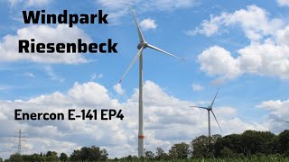 Windpark RiesenbeckLager Feld  9× Enercon E141 EP4 [upl. by Weatherley]