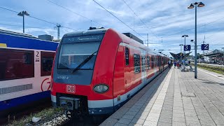 SBahn München Mitfahrt auf der kompletten S3 von Holzkirchen bis Mammendorf in der 423 351 [upl. by Atsahc]