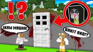 How CeeGee and Yasi found Monstrous Snake Inside This BIGGEST DOOR in Minecraft  Tagalog [upl. by Polard]