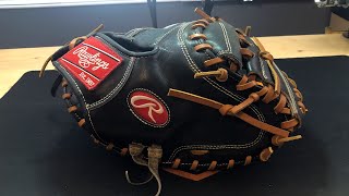 Rawlings Pro Preferred Catchers Mitt Relacing [upl. by Kanal881]