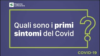 Quali sono i primi sintomi del Covid19 [upl. by Durston]